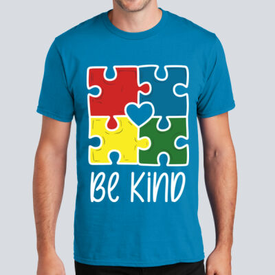 Adult T-Shirt - Autism Awareness - Be Kind Puzzle Thumbnail