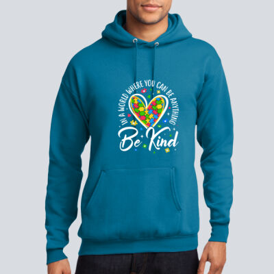 Adult Hoodie - Autism Awareness - Be kind Heart Thumbnail