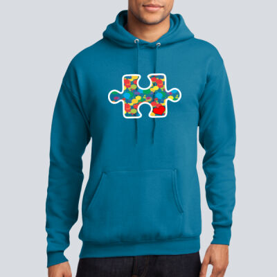 Adult Hoodie - Autism Awareness - Puzzle Piece  Thumbnail