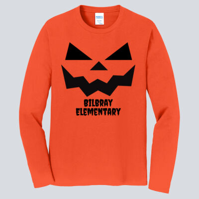 Adult Long Sleeve Shirt - Fall - Jacko Lantern Black  Thumbnail