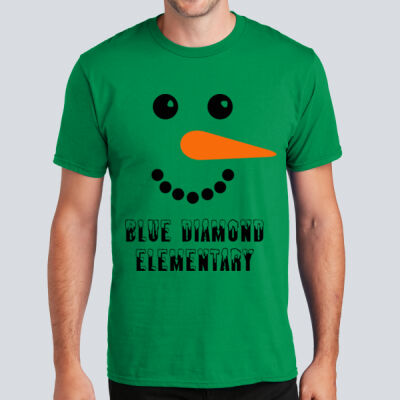 Adult T-Shirt - Winter - Snowman Thumbnail