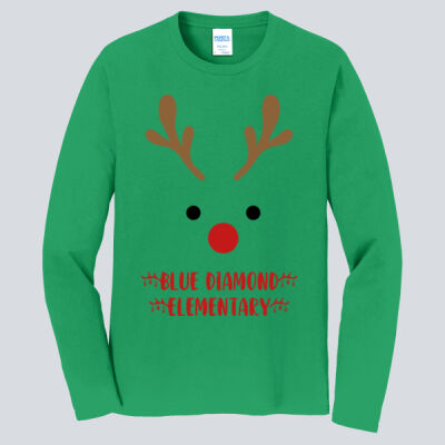 Adult Long Sleeve Shirt - Winter - Reindeer  Thumbnail
