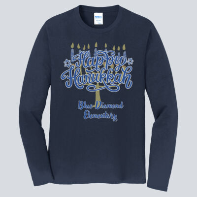 Adult Long Sleeve Shirt - Winter - Hanukkah  Thumbnail