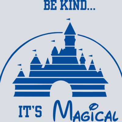 Be Kind It's Magical - Blue Thumbnail