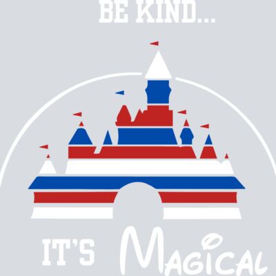 Be Kind It's Magical - Red & Blue Thumbnail