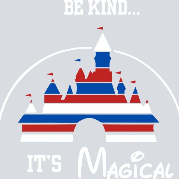 Be Kind It's Magical - Red & Blue Thumbnail