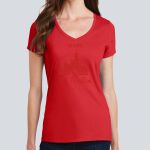 Women's Fan Favorite V Neck Tee - Bilbray Thumbnail